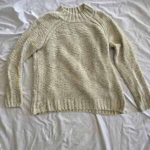 Prana Cream Knit Sweater